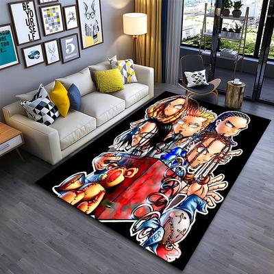 Animated Gang Characters Carpet Suitable As a Non-slip Mat for the Living Room or Bedroom Sofa