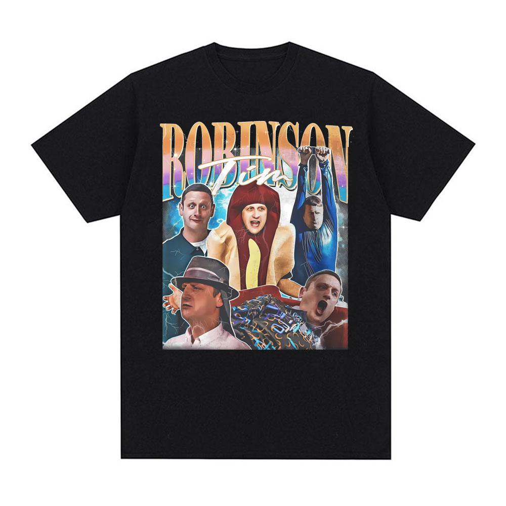 I Think You Should Leave Hot Dog Robinson T Shirts for Unisex Fashion Oversized Tshirt Tops High Quality Cotton T Shirt Streetwear