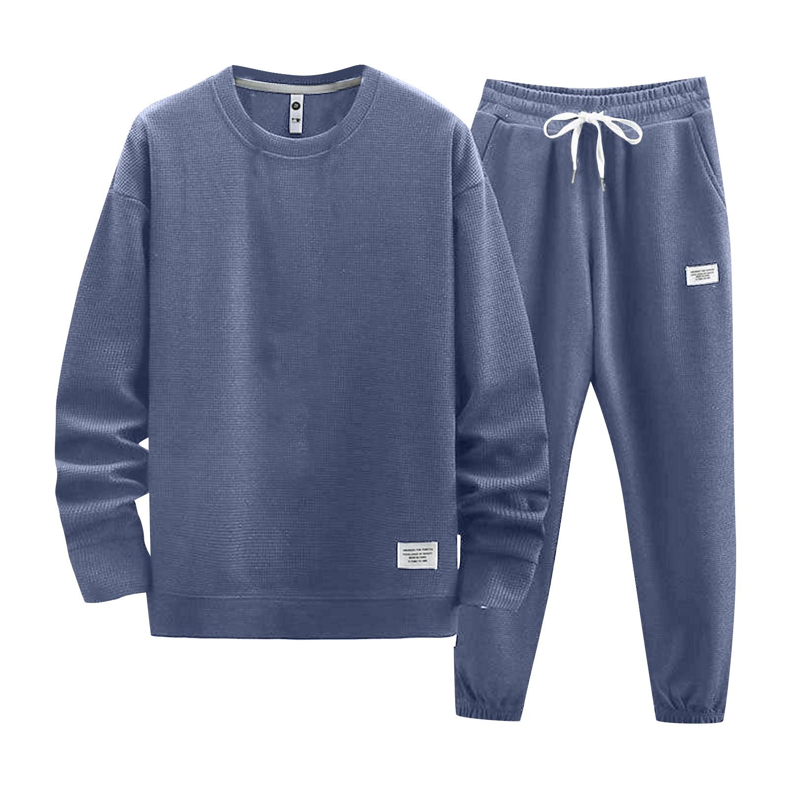 

Спортивный комплект из кашемира и хлопка ягненка для мужчин среднего и старшего возраста, зимний комплект из двух частей для папы, кардиган и плюш XXXXXL тёмно-синий