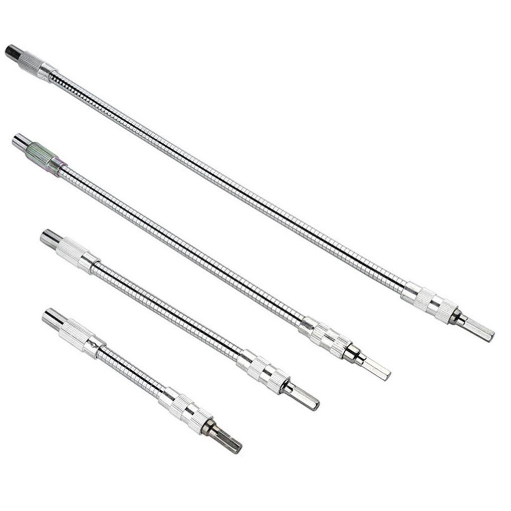 1/4" Extension Screwdriver Drill Bit Flexible Shaft Bit Holder Connecting Link