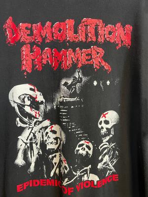Demolition Hammer Band Epidemic of Violence Unisex Cotton T-Shirt SB112 Unisex T-Shirt