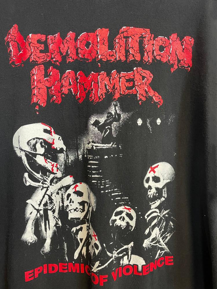 

Demolition Hammer Band Epidemic of Violence Unisex Cotton T-Shirt SB112 Unisex T-Shirt XXL