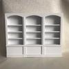 ZK401:12 Doll House Accessories Mini Bookshelf Display Cabinet Bookcase Furniture Toy White