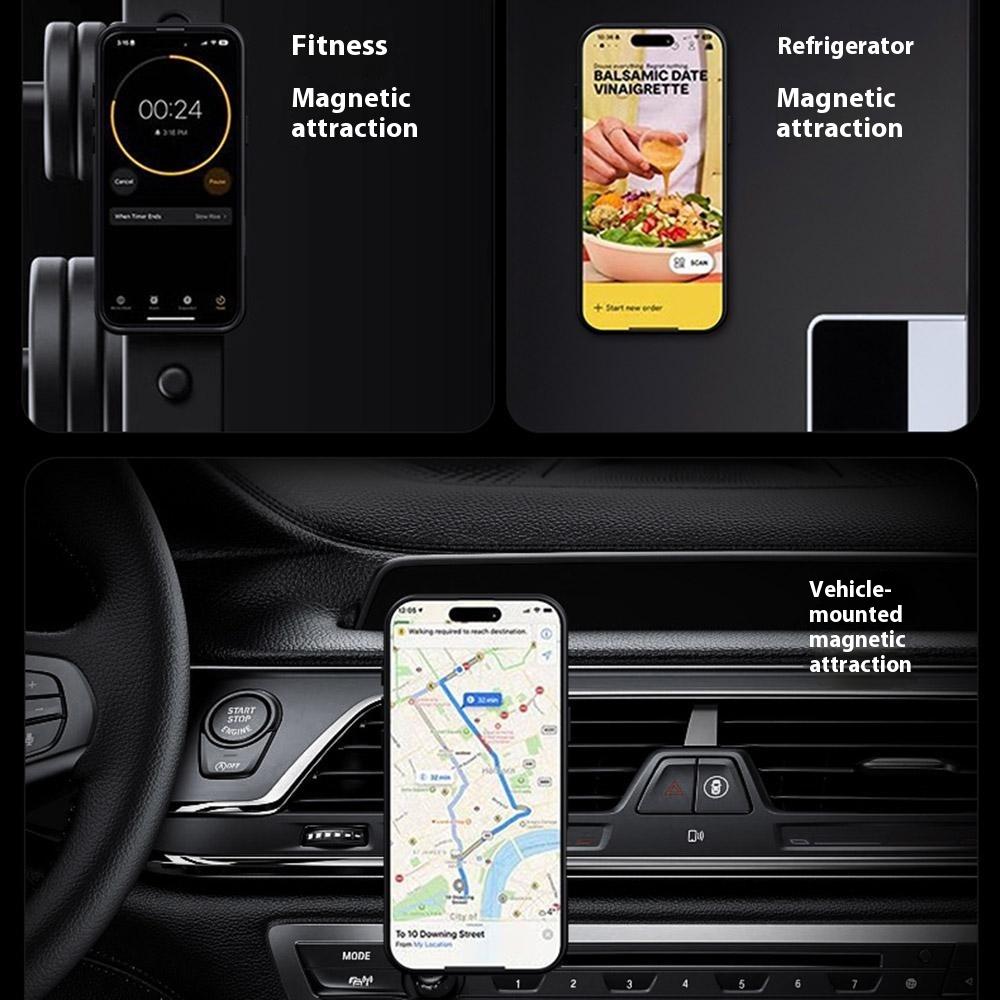 Für Huawei Mate 70 Hülle Kompatibel mit MagSafe Ständer Carbonfaser Textur PC+TPU Rückseite mit Silikonring