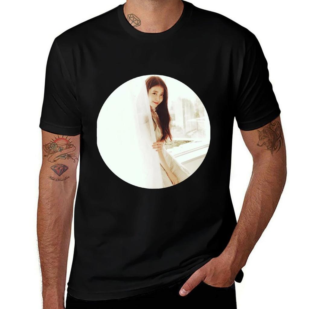 Iu 6 T-Shirt Unisex T-Shirt Baumwolle 100 Bedruckte T-Shirts Für Unisex T-Shirt