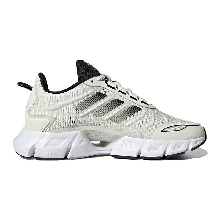 Adidas Breeze Series Comfortable Non-Slip Shock Absorbing Durable Low-Top Running Shoes Kids Running Shoes White Black GZ4021