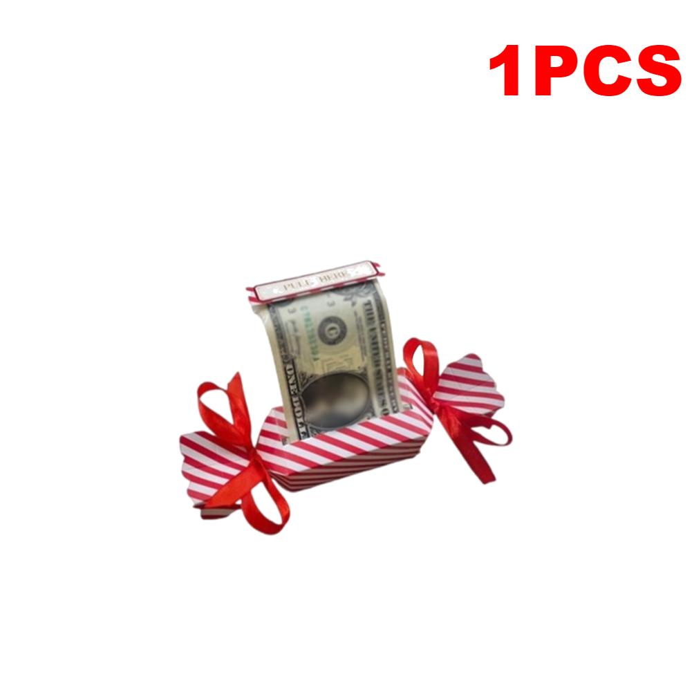 Christmas Surprise Money Pull Out Pouch DIY Cash Gift Pull Pouch Xmas Party Gifts Money Box Birthday Money Box For Cash Gift