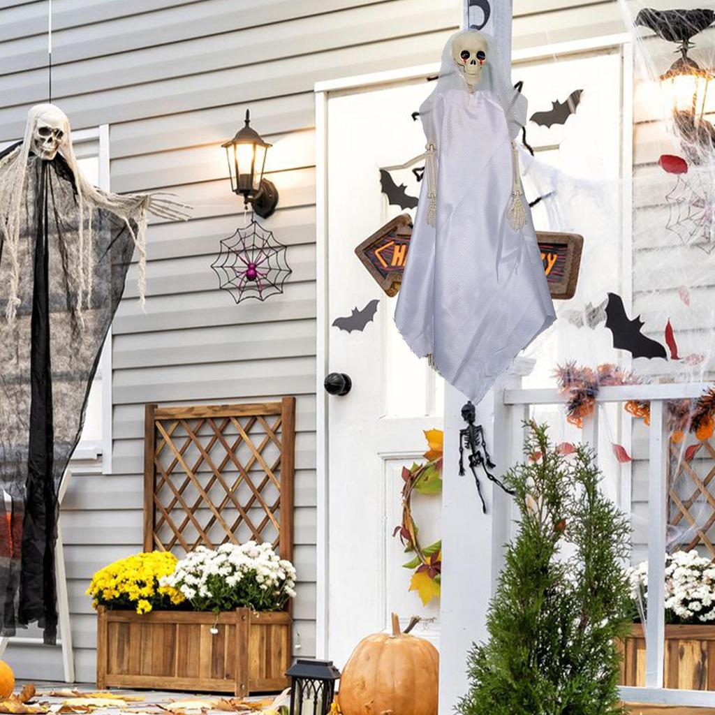 Halloween Ghost Bride Decoration Haunted Yard Decor Ghost Bride Figurines Scary Ornaments Figurines For Gothic Wedding Backyard