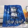 Custom Name Birmingham City Flannel Blanket, High quality Comfortable for All Seasons, Home Decor, Warmth and Comfort