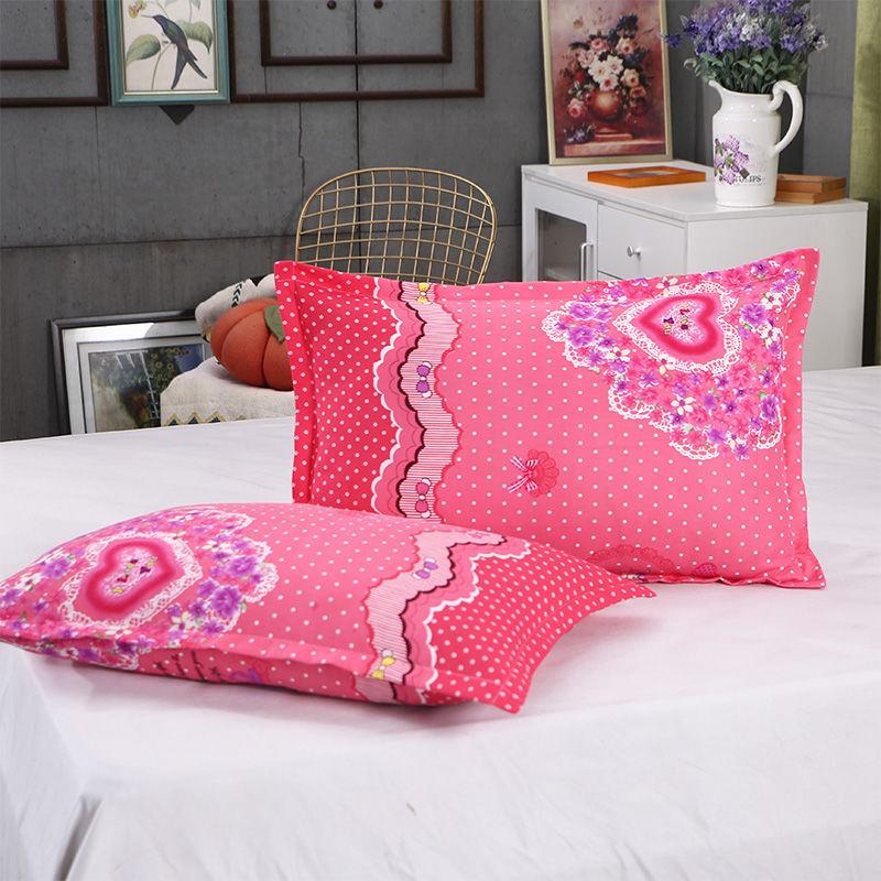 Soft Brushed Faux Cotton Pillowcase Bedding - Skin-Friendly for Kids