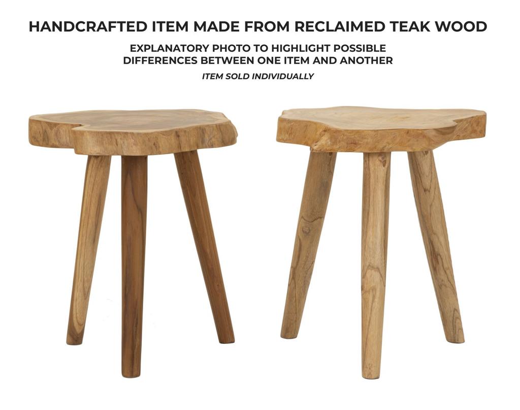 Budut Stool Teak Cm Ø 38X45