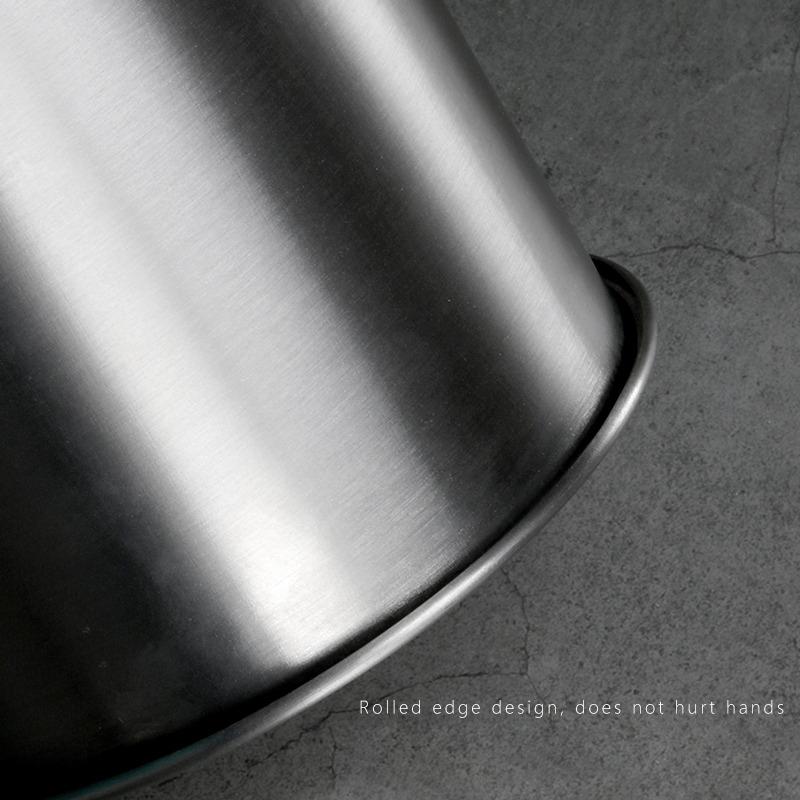 Verdickter Eiskübel aus Edelstahl, kontinuierliche Eiskübelform, Mini-Kühlschrank, spezieller Eimer für kontinuierliches Eis