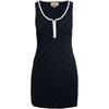Gucci Tank Tops Women's Blue Crew Neck Moderate Straight Fit 754062-XKDCR-1142