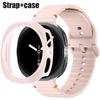 NEUES PC-Gehäuse+Silikonband für Samsung Galaxy Watch 8 40mm 44mm Armband Ausgeschnittenes Schutzcover Für Galaxy Watch 8 Zubehör