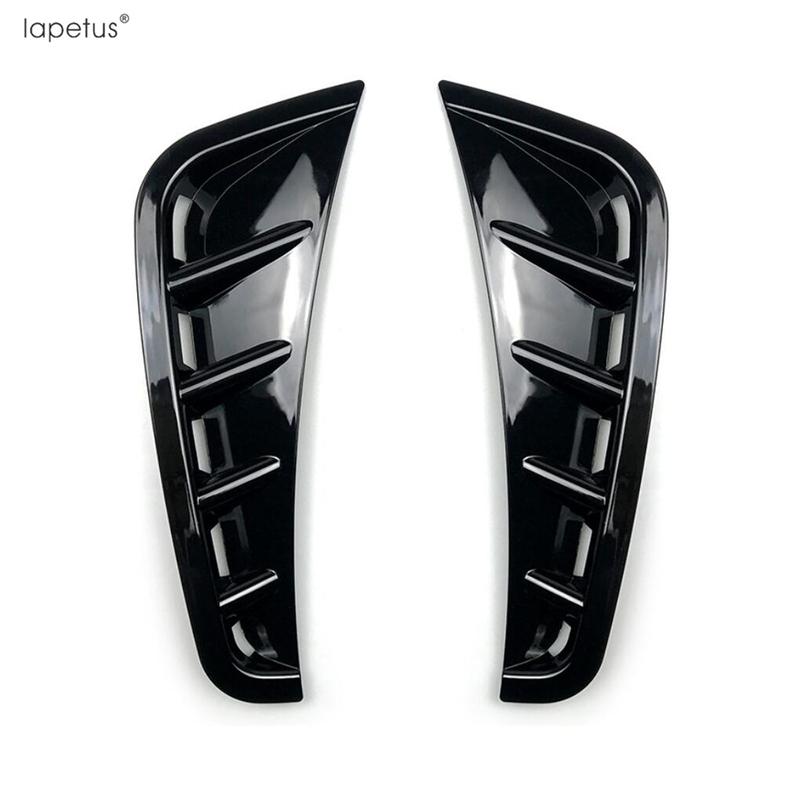 Front Bumper Air Vent Side Fender Cover Trim For Mercedes-Benz C Class W205    Carbon Fiber / Black Accessories Exterior