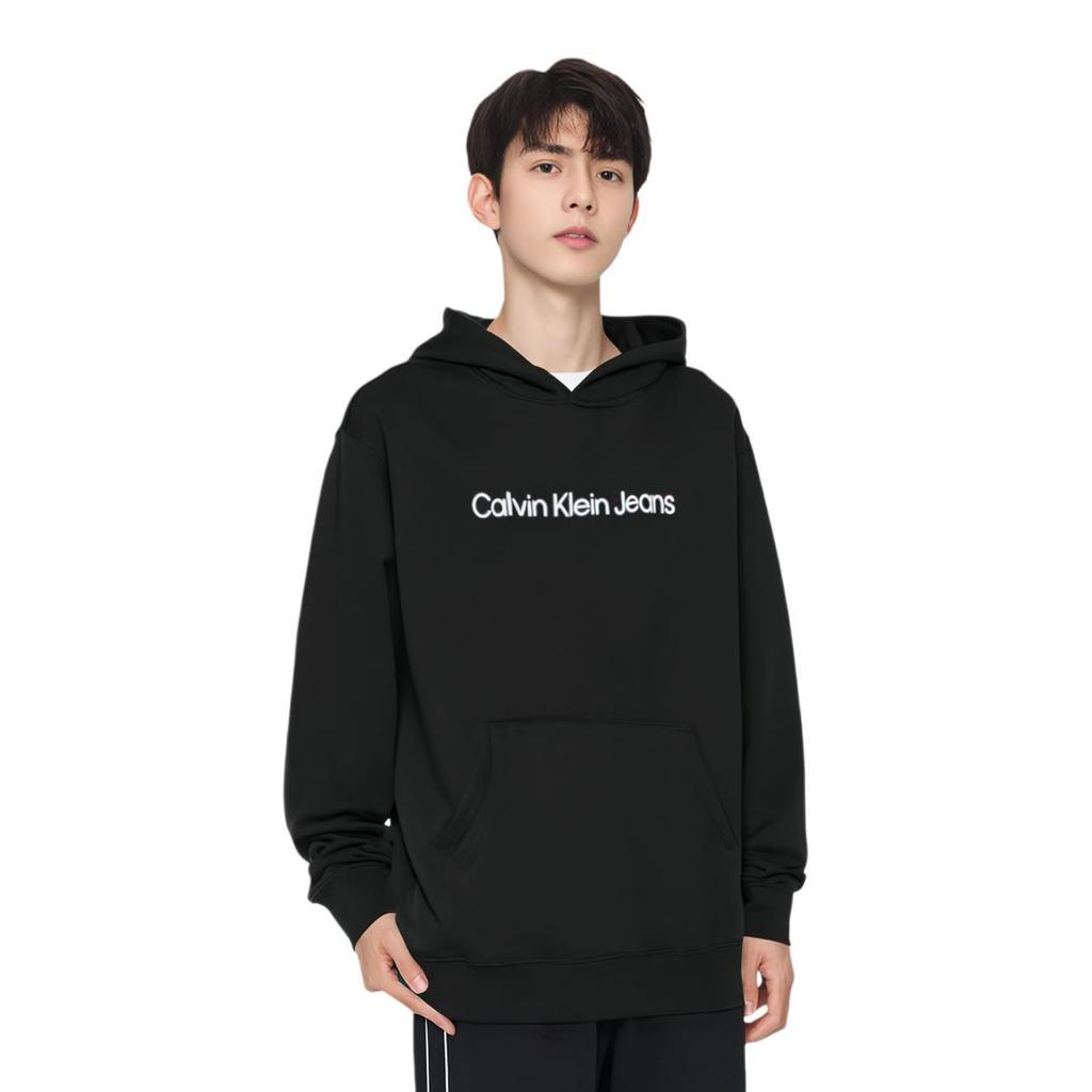 Calvin Klein Sweatshirts Unisex Hooded Moderate Regular J319915