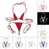 Girls G-String Bikini Set Bra Tops Thong Lingerie Underwear Swimwear Sexy