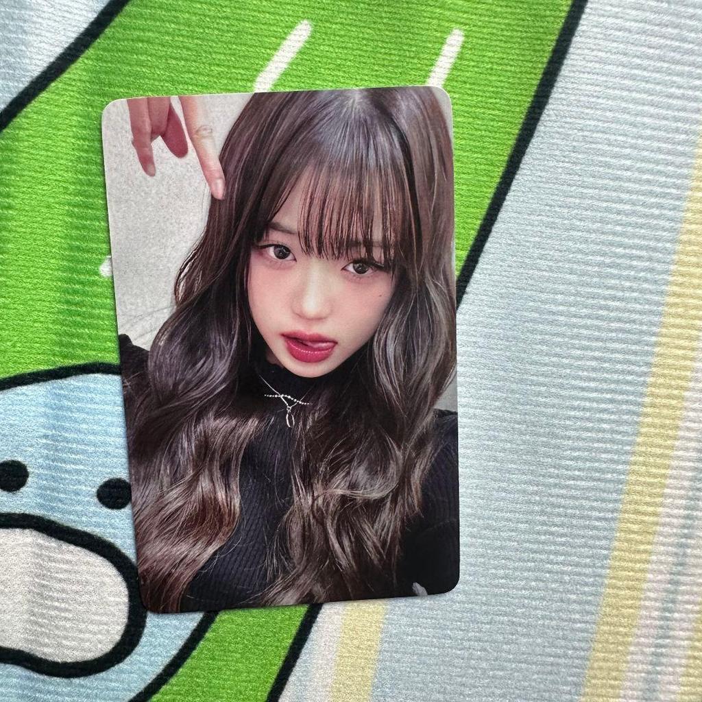 [USED] IVE FC Fan Club Long-Term Membership Renewal Benefits Trading Card Wonyoung