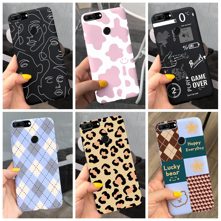 For Cover Honor 9 Lite Case Popular Cow Leopard Funda Soft TPU Back Protective Cover For Honor9 9 Lite Phone Case LLD-L21 Bumper