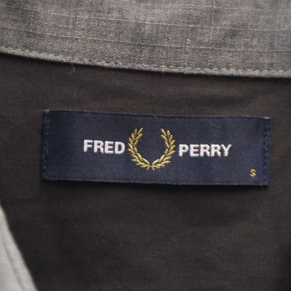 Fred Perry By Color Long Sleeve Shirt S Black Men's Used