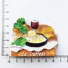 France Travelling Fridge Stickers Creative French Cities Tourist Souvenirs Fridge Magnets Birthday Gifts Magnetic Stickers