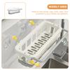 Shelf Kitchen Sponges Rag No Punching Holder Stand Abs Sink Organizer Rack Retractable