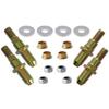Universal Door Hinge Roller Pin Repair Kit Zinc Coated Pins Bushings For Trucks SUVs Car Door Hinge Upgrades
