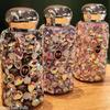 Bling Crystal Diamond Thermos Bottle Portable Stainless Steel Insulated Cup Sparkling Rhinestone Water Bottle Coffee Mug Tumbler