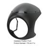 7in Motorcycle Headlight Fairing     Aging Resistant   Fit for Round Headlights Motorbike
