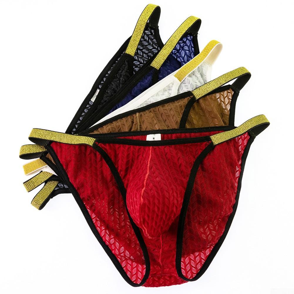 Niedrige Taille Herren Unterwäsche Höschen Regelmäßige weiche Tasche