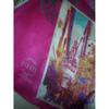 Used Beautiful Condition, MM Design Studio Collection Silk Scarf/stole, Pink X Ivory, Butterfly Pattern, 100% Silk, Made In Japan.