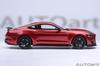 AUTOart Scale Ford Mustang Shelby GT500 Finished Product 73098 1/18 (Red/Black Stripes)