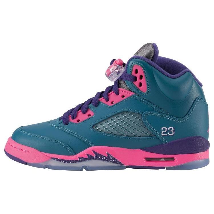 (GS) Air Jordan 5 Retro Teal Kids 440892-307 EU 38