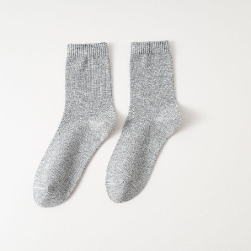 

Мужские носки гольфы Впитывание пота Дышащие Высококачественный хлопок Прочные Повседневный стиль 1 Pair of Socks