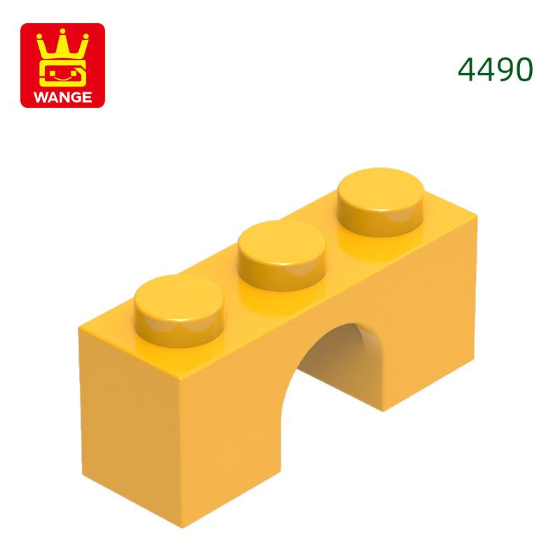 97Pcs/Lot 4490 Arch 1x3 Building Blocks Moc Accessories Compatible with Brick DIY Children Toys Gift Box