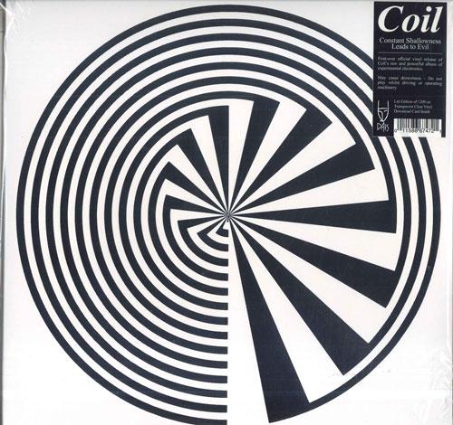 LP Record COIL - Constant Shallowness Leads To Evil  DAIS186 Dais Records 2022 US Dance & Electronica