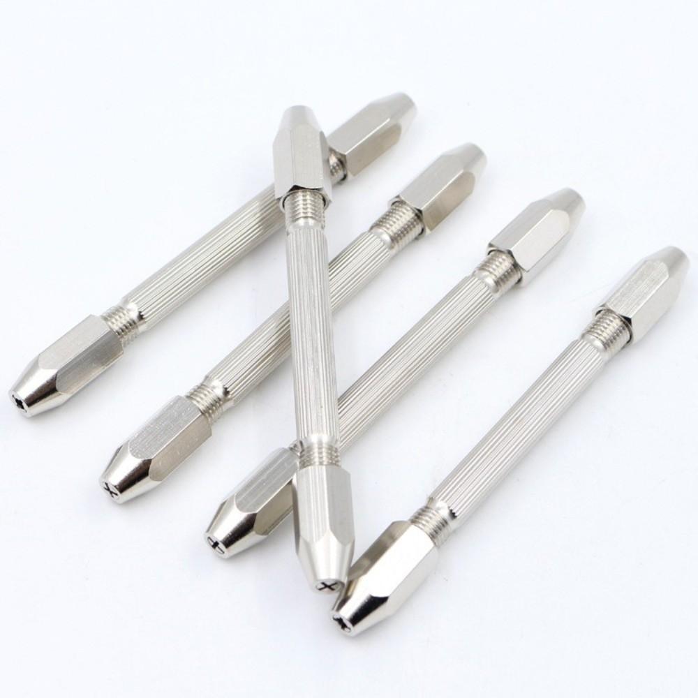 0-3.1mm Hand Drill Non-slip Steel Reamer Hexagonal Pin Vice  Home Carving Accessories