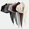 Solid Color Mesh Shawl 190×60cm Air-Conditioning Shawl  Spring Summer for Women