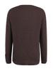 New Arrival Buttoned Women's Knit Sweater Loose Round Neck Casual Pullover