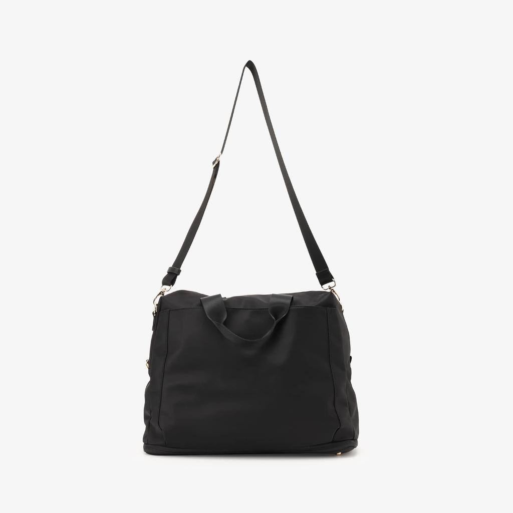 Afternoon Tea Living HP98 Shopping Carry Boston Black 6-Way Bag,