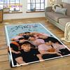 HD Korea Kpop Stray Kids 3D Singer Rug Carpet for Living Room Bedroom Home Decor,Floor Mat Non-slip Decoration for Sofa Doormat