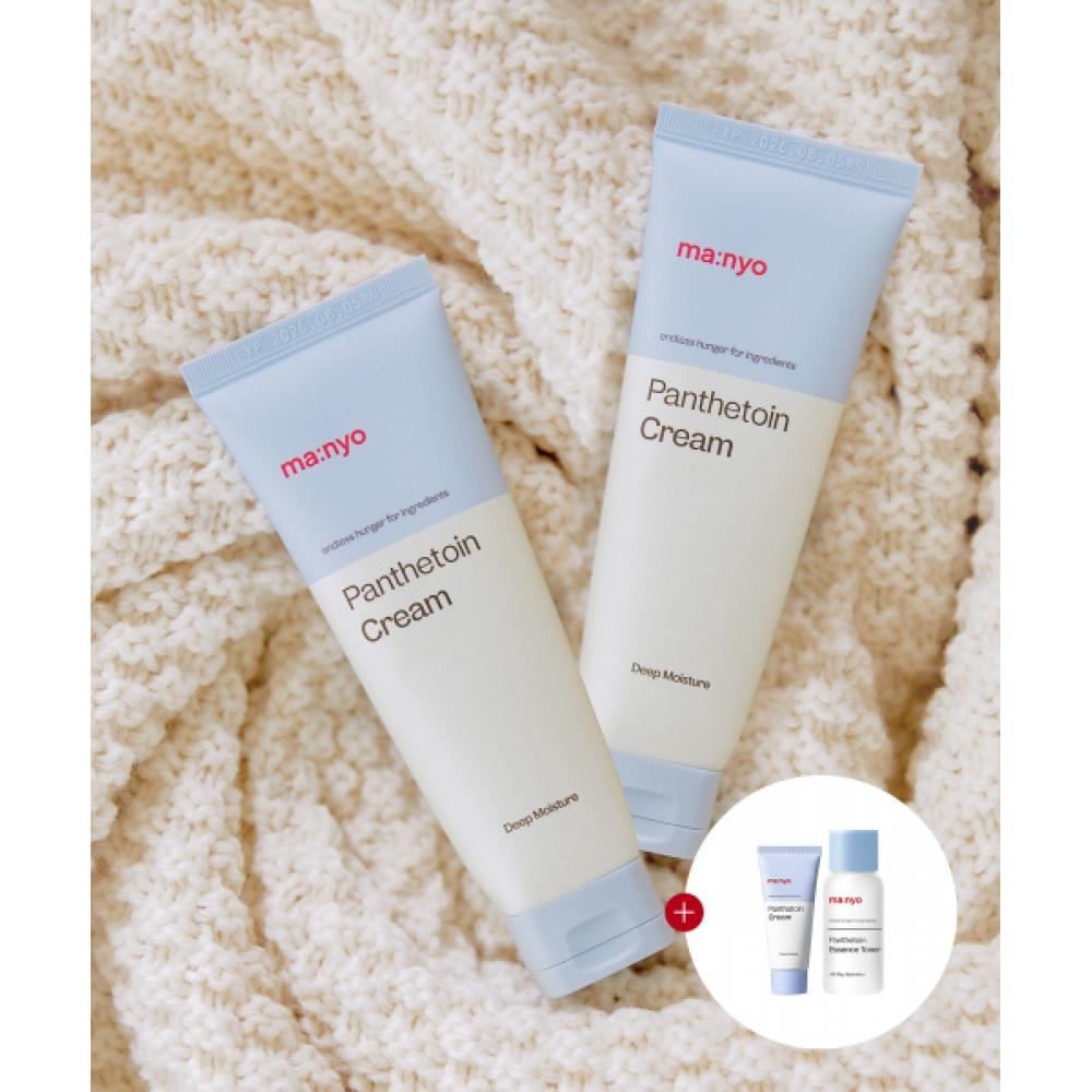 

Manyofactory [2pack] Pantetoin Cream 80mlx2 + Miniature+30ml Toner Gift none