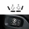 8x Fit For Range Rover Sport 2014-22 Silver Seat Adjust Handle Button Cover Trim