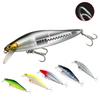 Fishing Lures Long-casting Slow Sink With Treble Hooks 3d Eye Professional Minnow Hard Bait Fishing Tackle