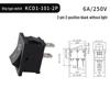 Lang KCD1-101 201 Rocker Switch: 2/3 Pins, 2 Positions, Illuminated Button