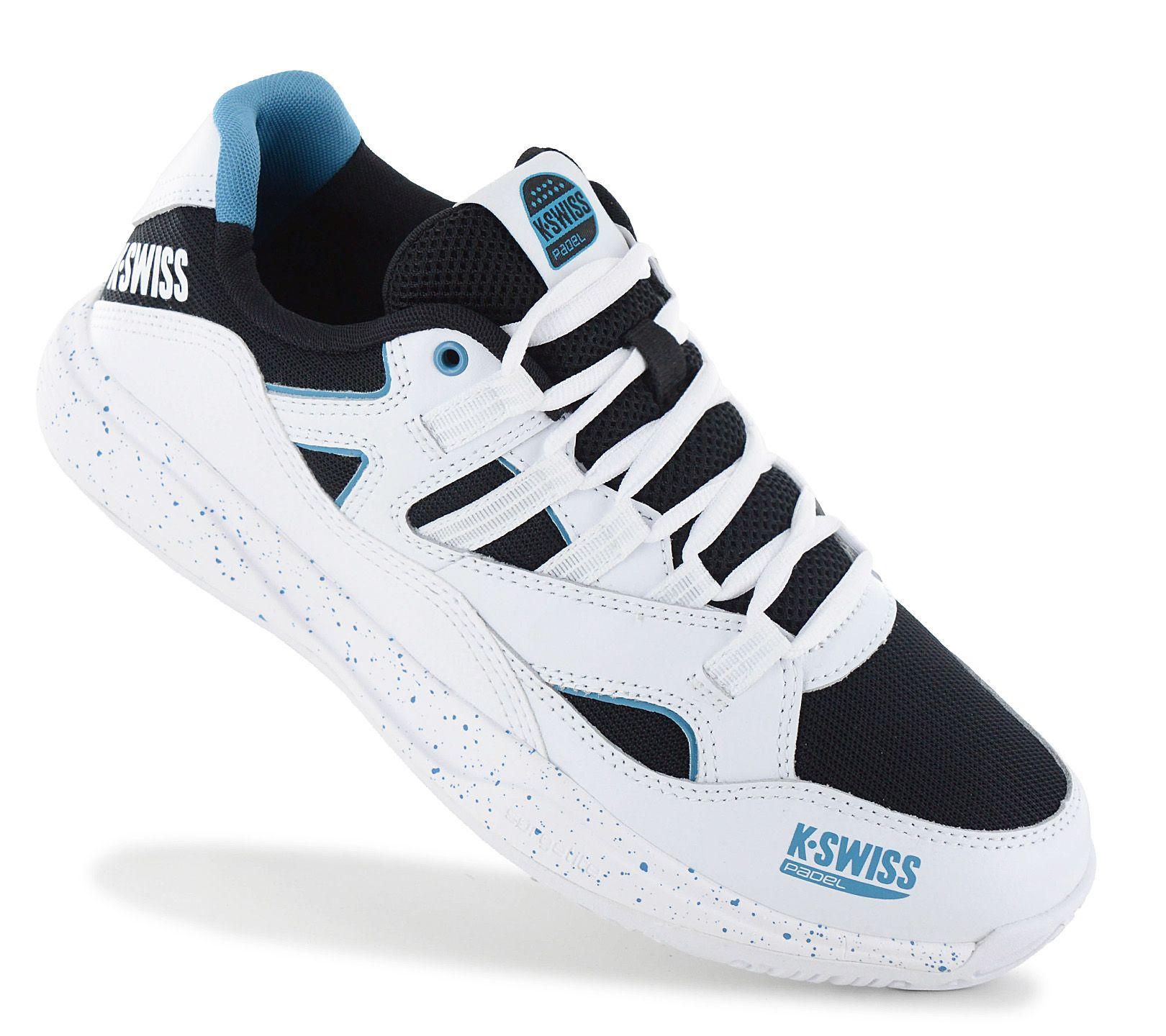 K-Swiss Tura Team Padel Shoes - Men s Padel Shoes White-Black 04435-967-M ORIGINAL EU 41 белый