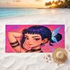 Zoey Soft and Comfortable Beach Towel Perfect for Vacations and Poolside Use an Ideal Gift for Summer Holidays