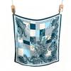 100% Mulberry Silk Small Square Scarf - European Style, High-End Feel, Perfect for Mother's Birthday or Business Gift