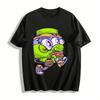 Funny Three-Eyed Can Guy Graphic Casual T-Shirt Pure Cotton T-shirt