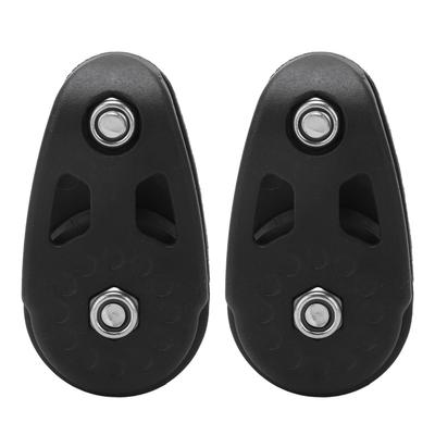 2 Pezzi Puleggia per Kayak Robusta in Nylon Resistente ai Raggi UV Blocco Puleggia Marino Puleggia per Barca Yacht